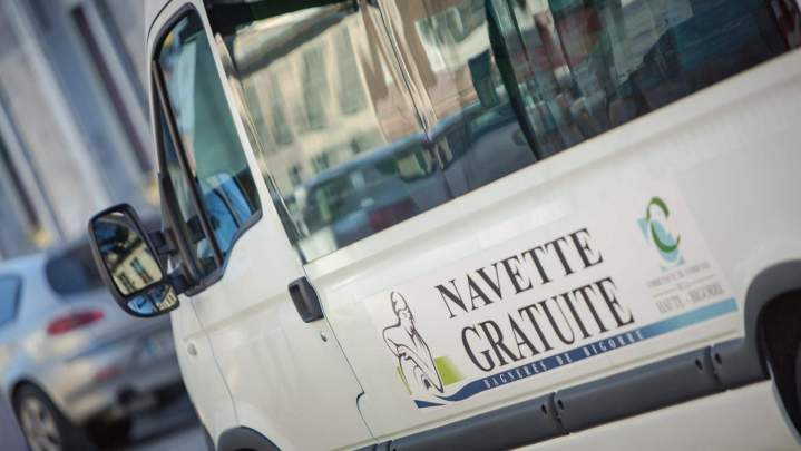Navette camping Les Palomières Bagnères-de-Bigorre