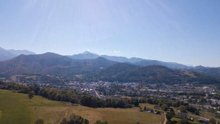 Vue panoramique camping Bagnères-de-Bigorre